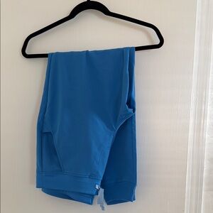 Figs Vibrant Blue Zamora jogger style pants